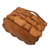 VS 092-089 barna női bőr kézitáska 34 x 30 x 18 cm