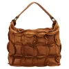 VS 092-089 barna női bőr kézitáska 34 x 30 x 18 cm