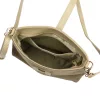 Luka 26-181 taupe női bőr kézitáska 25 x 19 x 8 cm