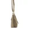 Luka 26-181 taupe női bőr kézitáska 25 x 19 x 8 cm