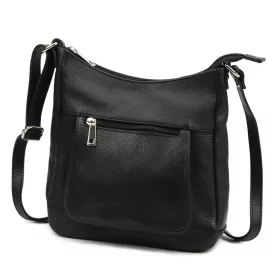   Luka 26-182 DOLLARO fekete női bőr kézitáska 23 x 25 x 11 cm