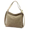 Luka 26-019 taupe női bőr kézitáska 40 x 35 x 10 cm