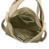 Luka 26-019 taupe női bőr kézitáska 40 x 35 x 10 cm
