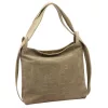 Luka 26-019 taupe női bőr kézitáska 40 x 35 x 10 cm