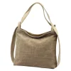 Luka 26-019 taupe női bőr kézitáska 40 x 35 x 10 cm