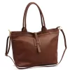 Luka 25-007 DOLLARO 2w1 barna női bőr válltáska 42 x 28 x 16 cm