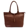 Luka 25-007 DOLLARO 2w1 barna női bőr válltáska 42 x 28 x 16 cm