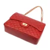 Camilla PREMIUM 10.023 MAXI SAVAGE piros női bőr kézitáska 32 x 22 x 11 cm