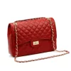 Camilla PREMIUM 10.023 MAXI SAVAGE piros női bőr kézitáska 32 x 22 x 11 cm
