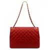 Camilla PREMIUM 10.023 MAXI SAVAGE piros női bőr kézitáska 32 x 22 x 11 cm
