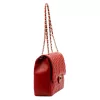 Camilla PREMIUM 10.023 MAXI SAVAGE piros női bőr kézitáska 32 x 22 x 11 cm