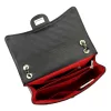 Camilla PREMIUM 10.023 MAXI SAVAGE fekete női bőr kézitáska 32 x 22 x 11 cm