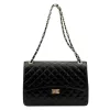 Camilla PREMIUM 10.023 MAXI SAVAGE fekete női bőr kézitáska 32 x 22 x 11 cm