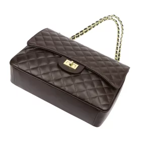   Camilla PREMIUM 10.023 MAXI SAVAGE barna női bőr kézitáska 32 x 22 x 11 cm