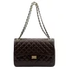 Camilla PREMIUM 10.023 MAXI SAVAGE barna női bőr kézitáska 32 x 22 x 11 cm