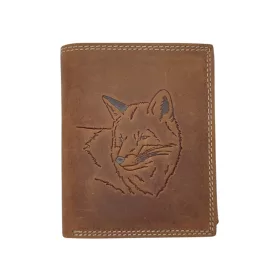 672772 761 Giorgio Carelli pénztárca barna róka (ÚJ)