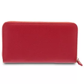 Giudi piros színű bőr pénztárca, női