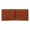Burkely  Alapok Antique Avery Billfold konyak színű, bőr pénztárca, RFID védelemmel