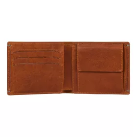   Burkely Antique Avery Billfold konyak színű, bőr pénztárca, RFID védelemmel