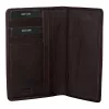 Burkely FUNDAMENTALS ANTIQUE AVERY sötétbarna bőr útlevéltartó, 15 × 10 cm