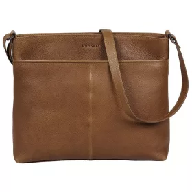   Burkely Antik Avery konyakbarna női bőr válltáska 30,5 x 27 x 9,5 cm