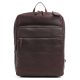 Burkely Antique Avery sötétbarna bőr hátizsák, laptop tartóval 15,6"