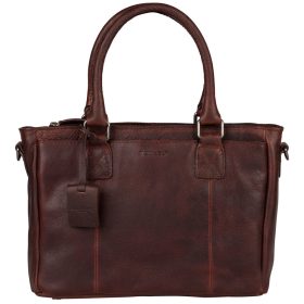   Burkely Fundamentals Antique Avery Handbag barna női bőr válltáska, kézitáska 33 x 21 x 12 cm