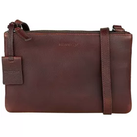   Burkely Antique Avery barna bőr női válltáska, oldaltáska