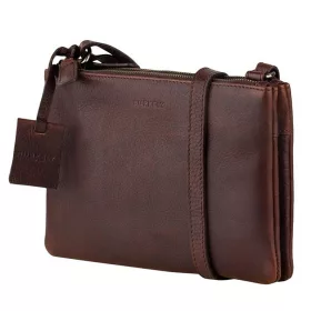   Burkely Antique Avery barna bőr női válltáska, oldaltáska
