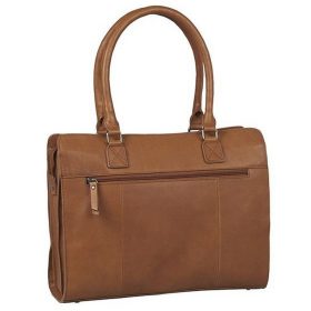 Burkely Antique Avery barna  női bőr laptoptáska, válltáska 15,6