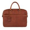 Burkely Antique Avery konyak bőr laptoptáska 15,6"