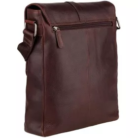 Burkely Antik Avery barna bőr oldaltáska, crossbody