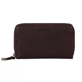   Burkely Antik Avery sötétbarna színű, női, bőr pénztárca, RFID védelemmel