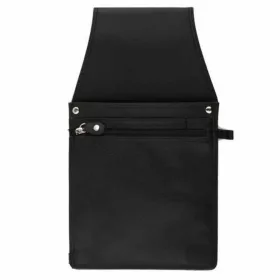   Choice fekete bőr pincértárca, brifkó tartó 14 × 24,5 cm