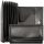 Choice uniszex fekete bőr brifkó, pénztárca 18,3 × 10 cm