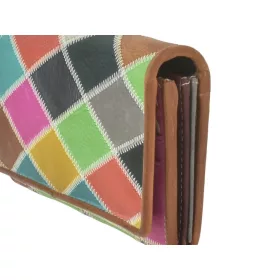 Greenburry Candy Shop színes női bőr pénztárca 18 x 9cm