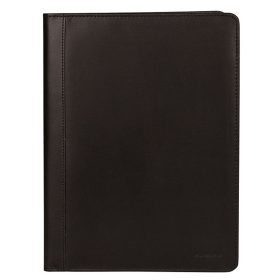   Burkely FUNDAMENTALS VINTAGE A4 fekete bőr irattartó, 34 × 26 cm