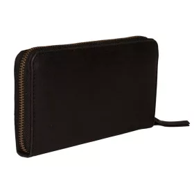   Burkely fekete női bőr pénztárca RFID védelemmel 19 x 10 cm