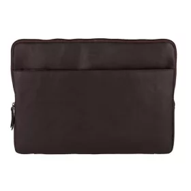 Burkely Josh Vintage fekete bőr mappa, laptoptáska 15,6