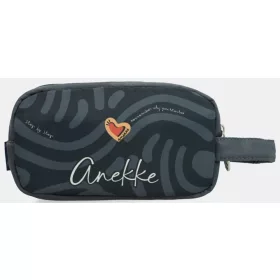   Anekke Eikon szürke-piros női kozmetikai táska, neszeszer 20 x 12 x 5 cm