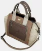 Anekke Muse krém-konyakbarna női kézitáska vállpánttal 36 x 26 x 16 cm