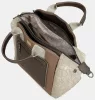 Anekke Muse krém-konyakbarna női kézitáska vállpánttal 36 x 26 x 16 cm