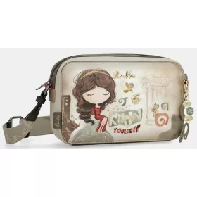   Anekke Muse homokszín női oldaltáska, crossbody 27 x 17 x 9 cm