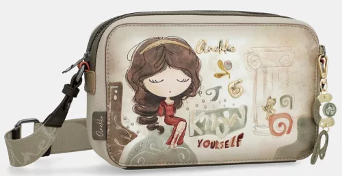 Anekke Muse homokszín női oldaltáska, crossbody 27 x 17 x 9 cm