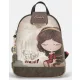 Anekke Muse barna-bézs női hátizsák, hátitáska 31 x 25 x 15 cm