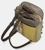 Anekke Muse khaki-bézs női hátizsák, hátitáska 31 x 26 x 12 cm