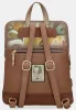 Anekke Muse khaki-barna női hátizsák, hátitáska 26 x 31 x 10 cm