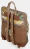 Anekke Muse khaki-barna női hátizsák, hátitáska 26 x 31 x 10 cm