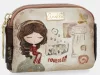 Anekke Muse krém-barna mini női pénztárca 13 x 10 x 3 cm