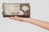 Anekke Muse homok-barna női pénztárca RFID 19 x 10 x 4 cm